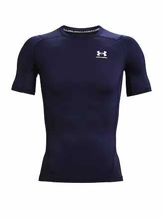 UNDER ARMOUR | Maglietta da fitness da uomo HeatGear® Armour | dunkelblau